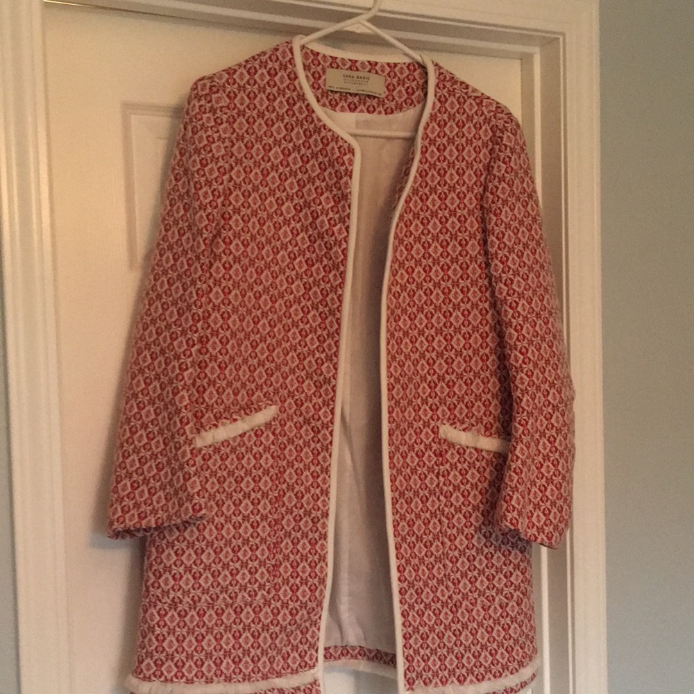 Long blazer overcoat